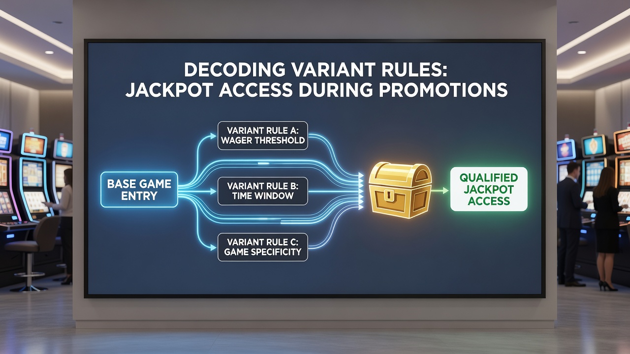 Analyse von Promotion-Regeln und Jackpot-Zugang in verschiedenen Spielvarianten