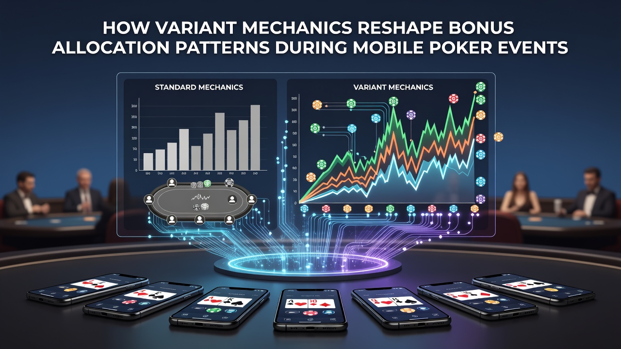 Analyse der Bonusallokationsmuster in verschiedenen Poker-Varianten auf mobilen Geräten