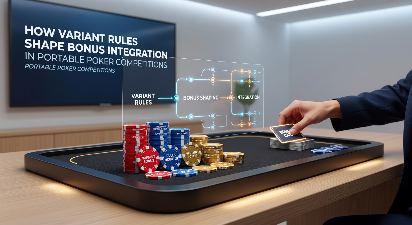 Darstellung von Regelvarianten und Bonusstrukturen in mobilen Pokerturnieren